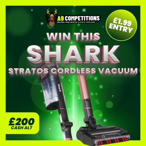SHARK STRATOS CORDLESS VACUUM OR £200 CASH