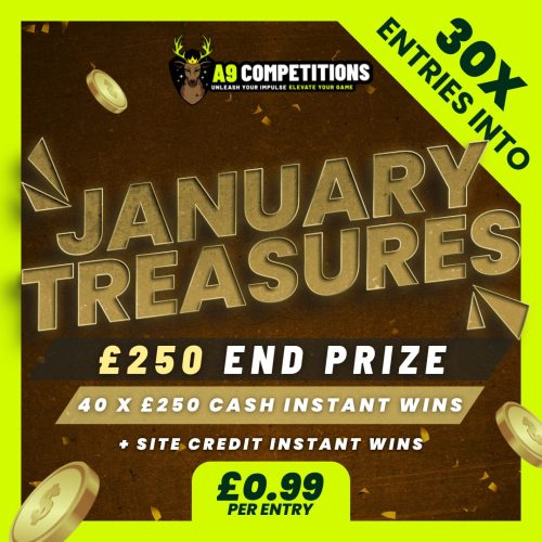 X30 ENTRIES INTO JANUARY TREASURES