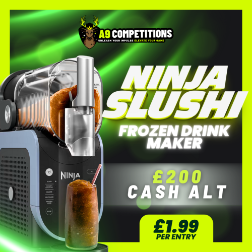 NINJA SLUSHI FROZEN DRINK MAKER OR £200 CASH
