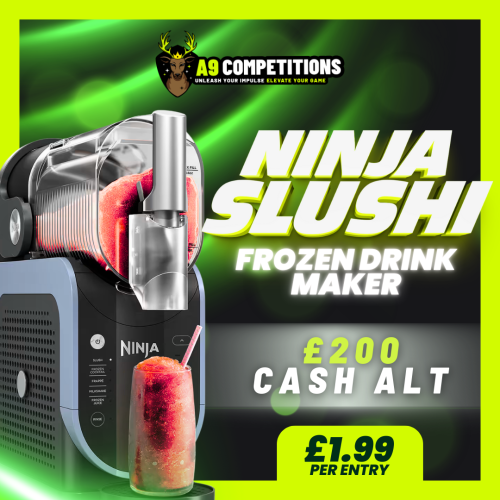 NINJA SLUSHI FROZEN DRINK MAKER OR £200 CASH