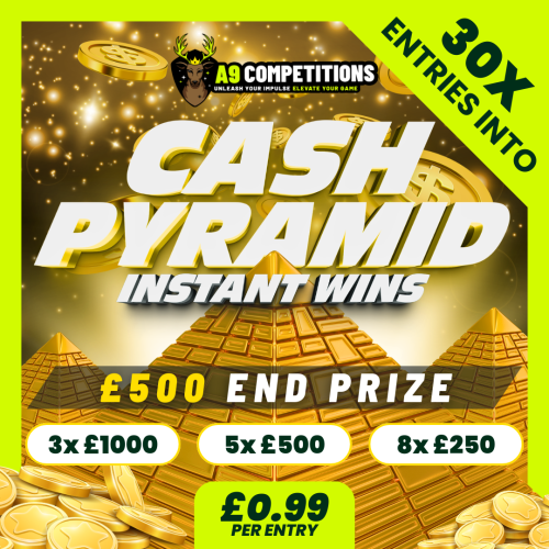 X30 ENTRIES INTO A9 CASH PYRAMID