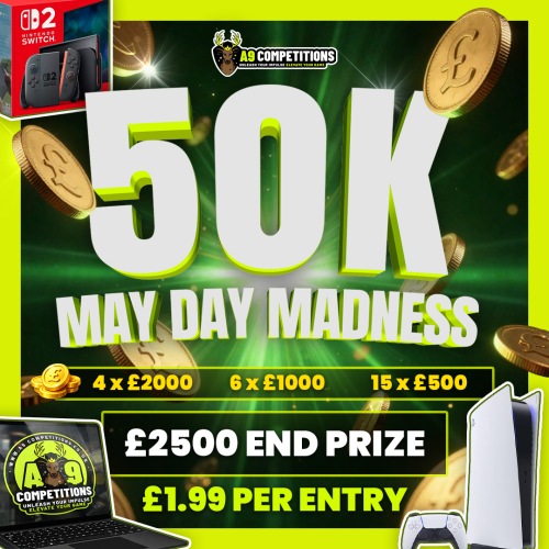 MAY DAY MADNESS £50K