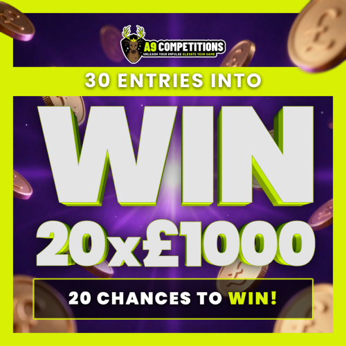 X30 ENTRIES INTO 20 X £1,000