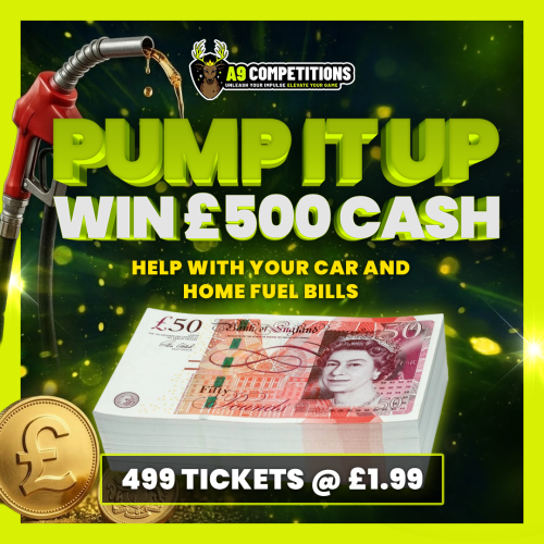 PUMP IT UP - £500 PRIZE