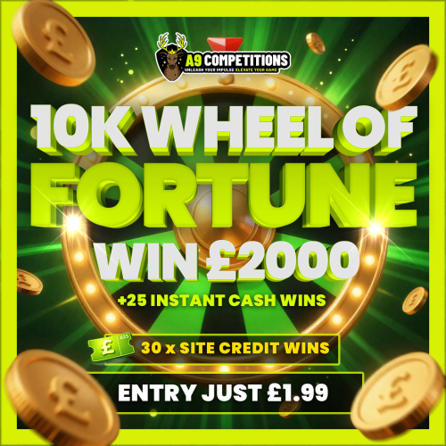 £10K WHEEL OF FORTUNE